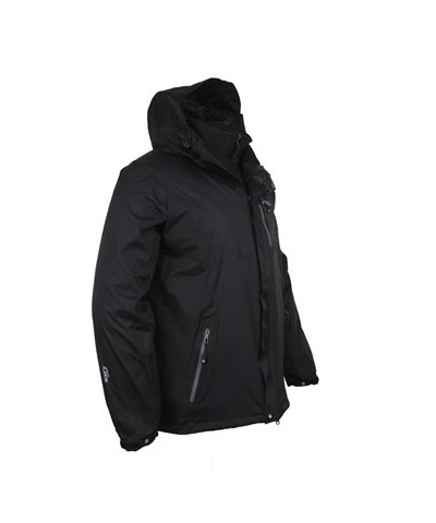 Bracken Extreme 3 in 1 Mens Waterproof Jacket Black $69.00 Jackets