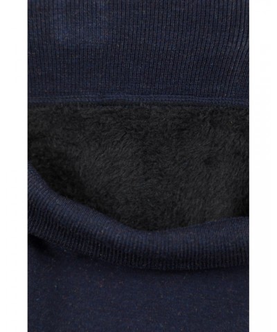 Kids Fluffy Fleece Lined Leggings Navy $10.19 Pants