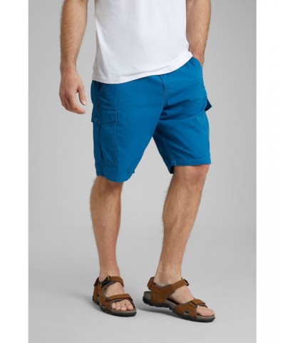 Lakeside Mens Cargo Shorts Teal $19.60 Pants