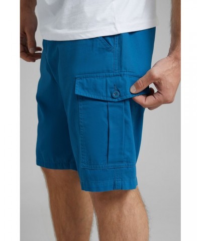 Lakeside Mens Cargo Shorts Teal $19.60 Pants