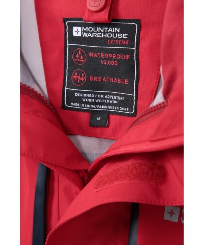 Zenith Extreme III Mens 3-in-1 Waterproof Jacket Dark Red $58.29 Jackets