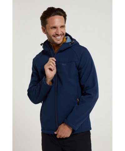 Exodus Mens Showerproof Softshell Blue $31.34 Jackets