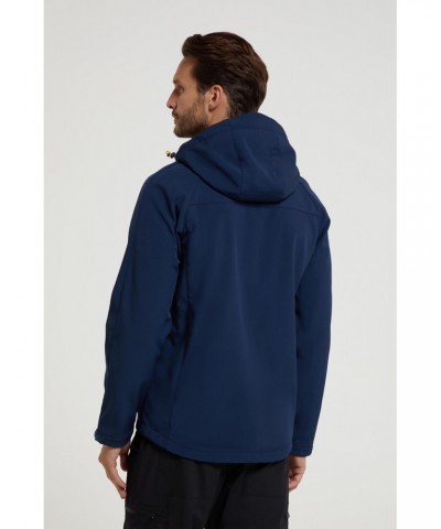 Exodus Mens Showerproof Softshell Blue $31.34 Jackets