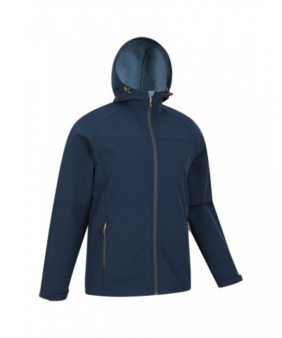 Exodus Mens Showerproof Softshell Blue $31.34 Jackets