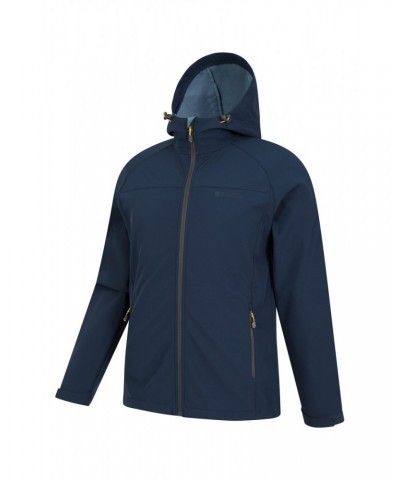 Exodus Mens Showerproof Softshell Blue $31.34 Jackets