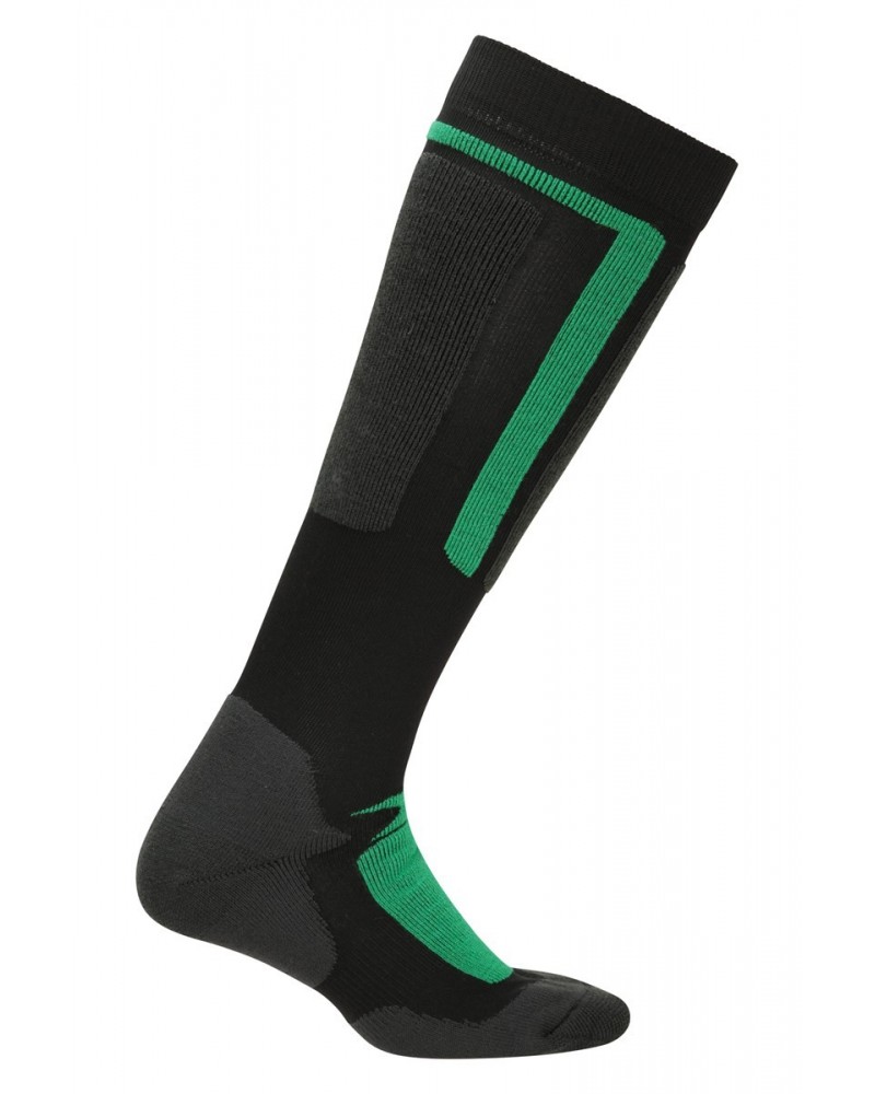 Extreme Mens Thermal Merino Knee Length Ski Socks Green $13.19 Accessories