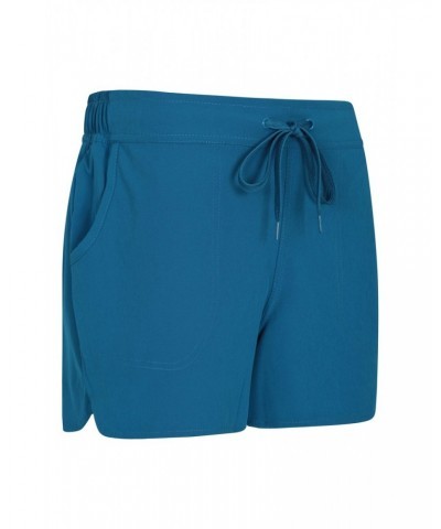 Womens Stretch Board Shorts Blue $15.84 Pants