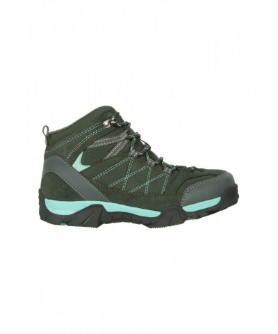 Trail Kids Waterproof Hiking Boots Teal $26.00 Footwear