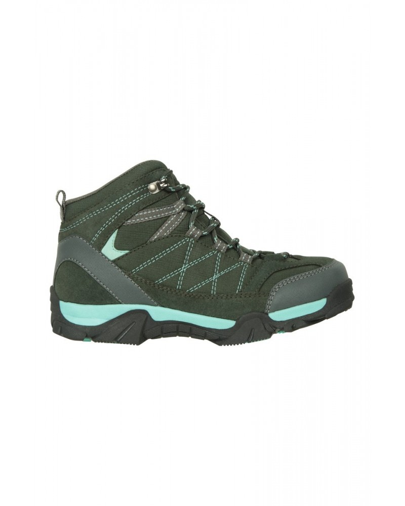 Trail Kids Waterproof Hiking Boots Teal $26.00 Footwear