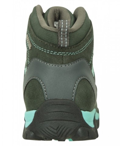 Trail Kids Waterproof Hiking Boots Teal $26.00 Footwear