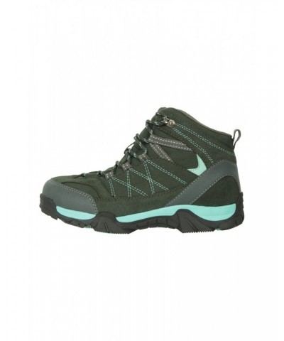 Trail Kids Waterproof Hiking Boots Teal $26.00 Footwear