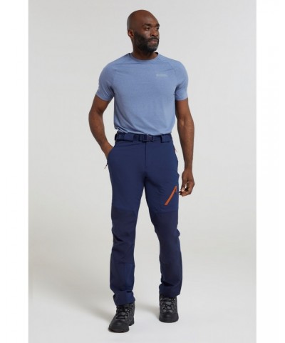 Forest Mens Water-Resistant Trekking Pants Navy $35.69 Pants