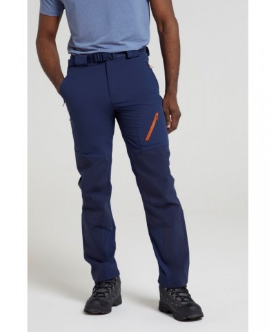 Forest Mens Water-Resistant Trekking Pants Navy $35.69 Pants