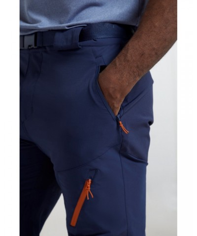 Forest Mens Water-Resistant Trekking Pants Navy $35.69 Pants