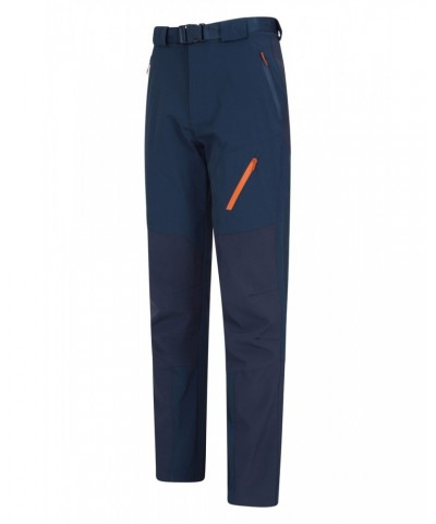 Forest Mens Water-Resistant Trekking Pants Navy $35.69 Pants