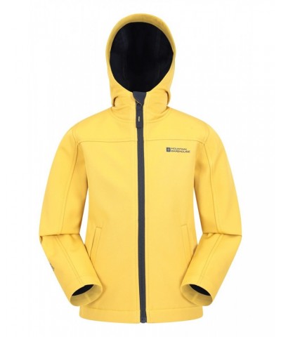 Exodus Kids Water Resistant Softshell Yellow $13.53 Jackets