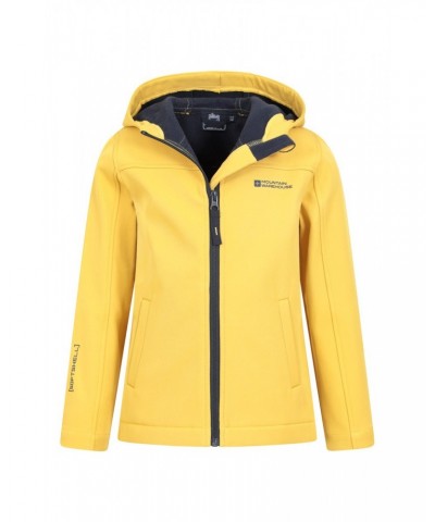 Exodus Kids Water Resistant Softshell Yellow $13.53 Jackets