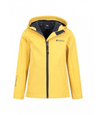 Exodus Kids Water Resistant Softshell Yellow $13.53 Jackets