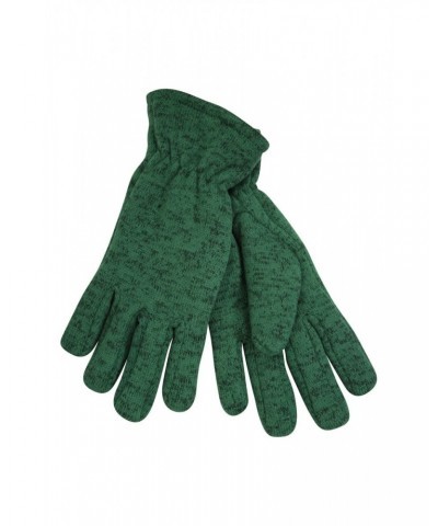 Nevis Womens Fleece Gloves Dark Green $10.59 Ski