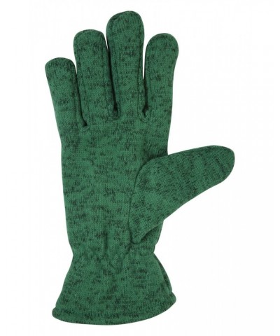 Nevis Womens Fleece Gloves Dark Green $10.59 Ski