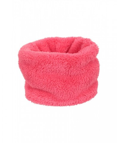 Kids Sherpa Fleece Neck Gaiter Fuchsia $10.19 Accessories