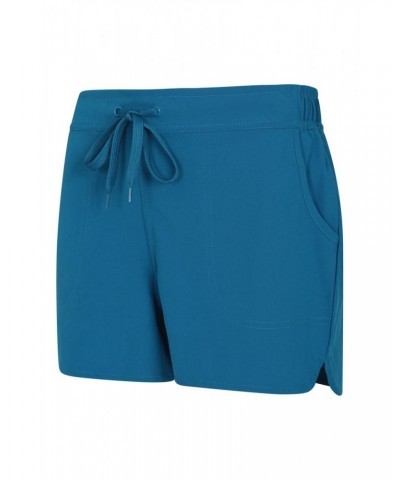 Womens Stretch Board Shorts Blue $15.84 Pants