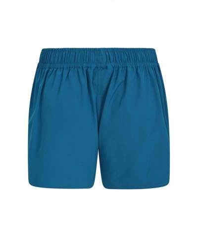 Womens Stretch Board Shorts Blue $15.84 Pants