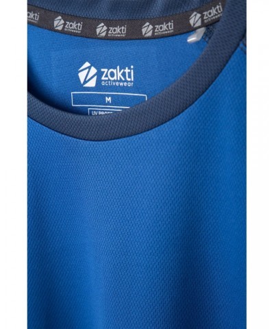 Endurance Isocool Mens Active T-Shirt Cobalt $13.49 Active