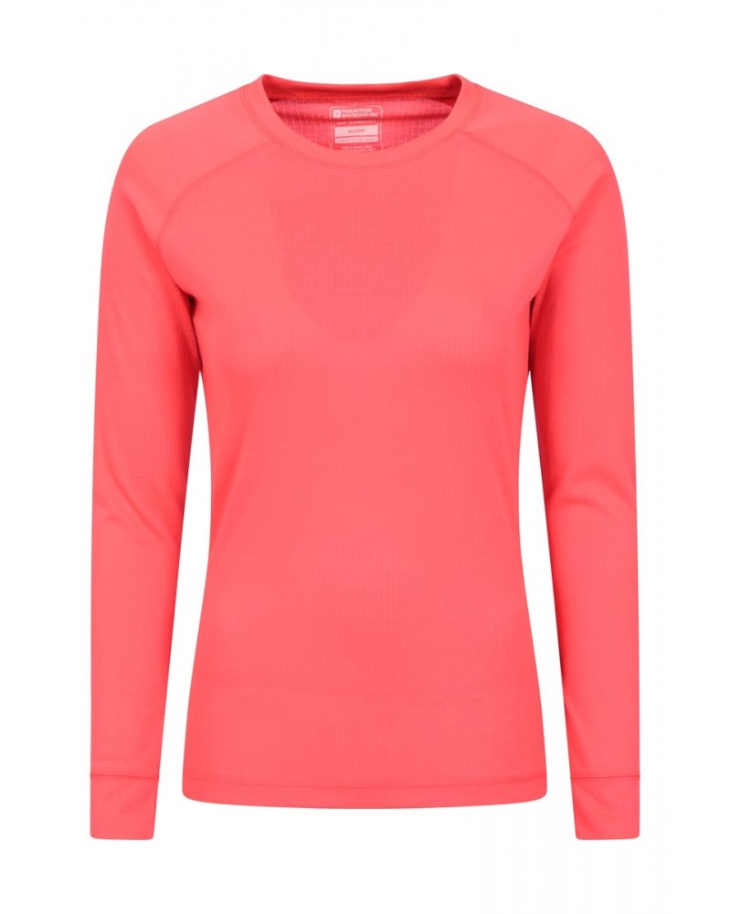 Talus Womens Thermal Top Bright Pink $12.99 Thermals