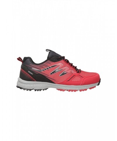 Enhance Waterproof Trail Mens Running Sneakers Red $24.38 Active