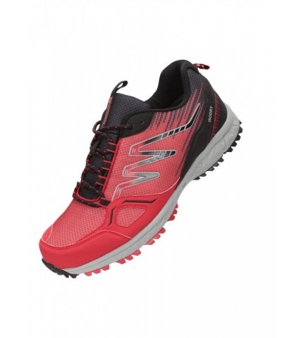 Enhance Waterproof Trail Mens Running Sneakers Red $24.38 Active