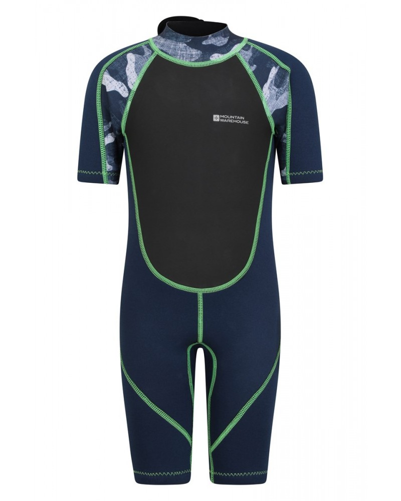 Kids Shorty 2.5/2mm Wetsuit Camouflage $21.50 Swimwear