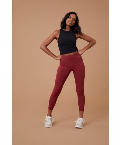 Rapidity Womens 7/8 Leggings Berry $22.40 Active