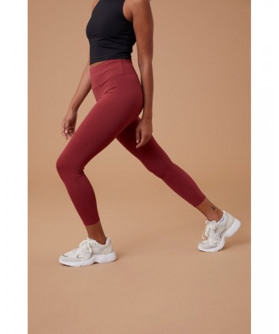 Rapidity Womens 7/8 Leggings Berry $22.40 Active