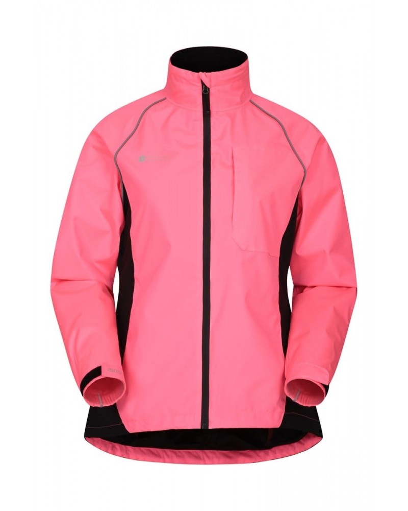 Adrenaline Womens Waterproof Iso-Viz Jacket Bright Pink $31.19 Active