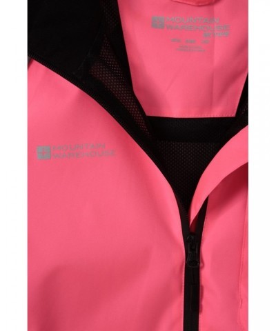 Adrenaline Womens Waterproof Iso-Viz Jacket Bright Pink $31.19 Active