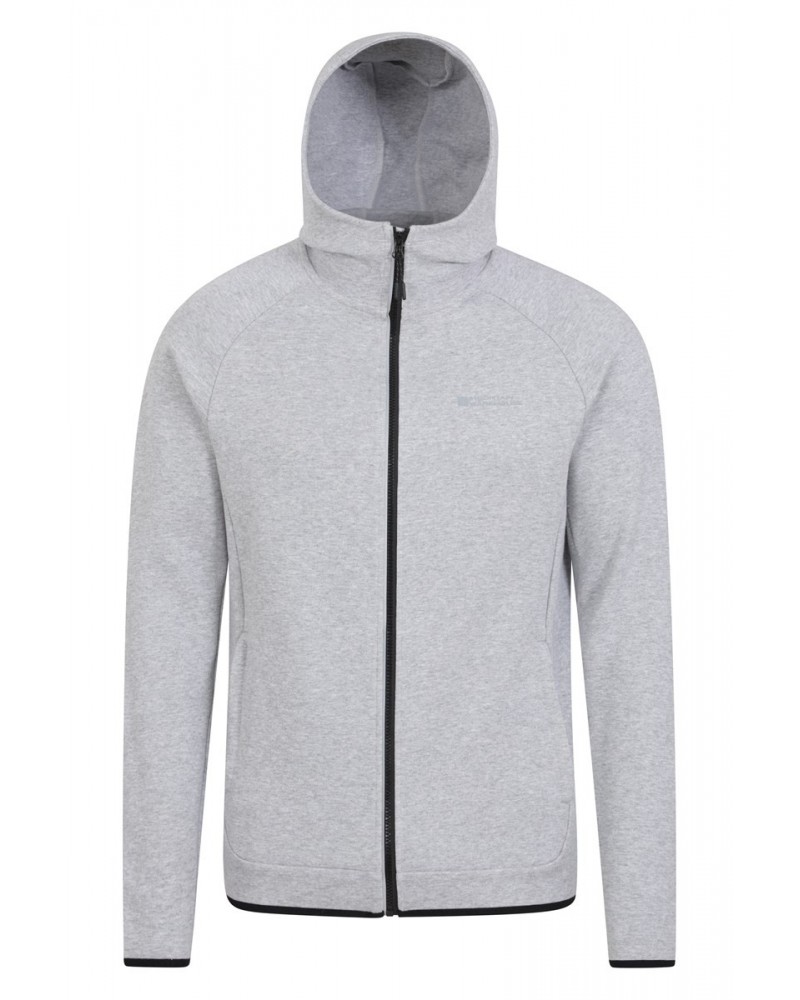 Stadium Mens Active Hoodie Light Grey $21.27 Active