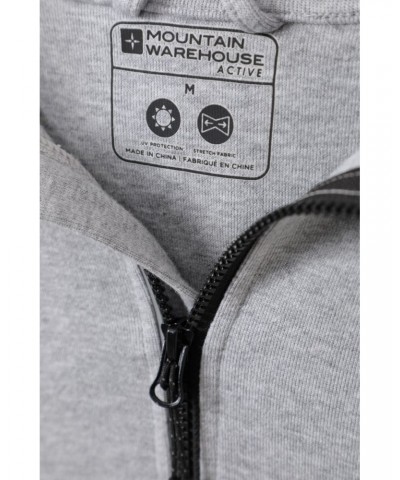 Stadium Mens Active Hoodie Light Grey $21.27 Active