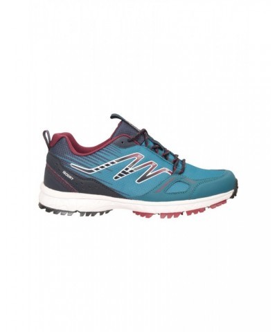 Lakeside Trail Womens Waterproof Running Shoes Teal $24.38 Active