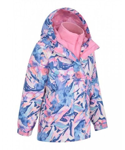 Aries Printed Waterproof Kids 3-in-1 Jacket Light Pink $26.00 Jackets