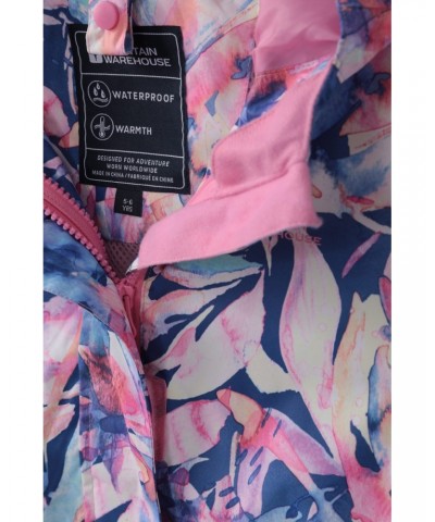 Aries Printed Waterproof Kids 3-in-1 Jacket Light Pink $26.00 Jackets