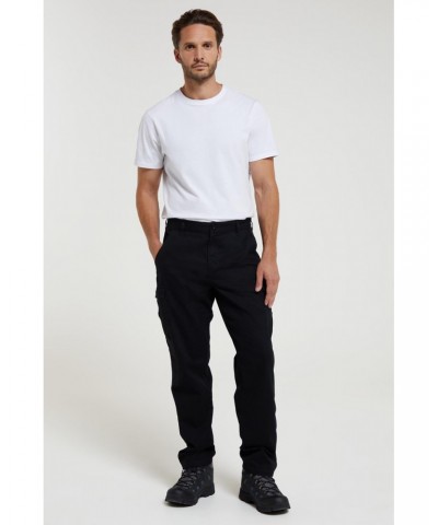 Lakeside Mens Cargo Pants Black $15.84 Pants