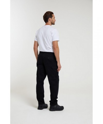 Lakeside Mens Cargo Pants Black $15.84 Pants