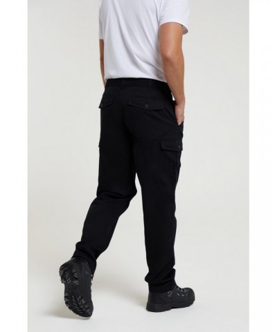 Lakeside Mens Cargo Pants Black $15.84 Pants