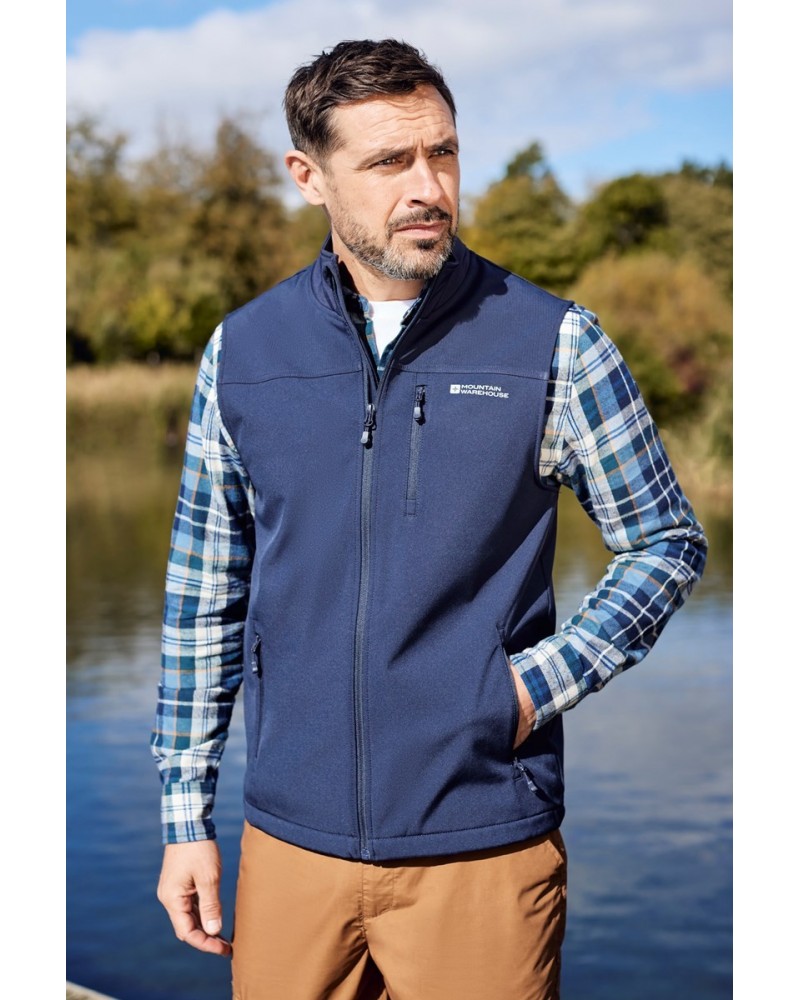 Grasmere Mens Vest Dark Blue $23.84 Jackets