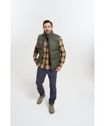 Rock Mens Insulated Vest Khaki $23.19 Jackets