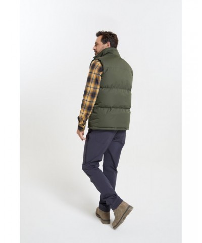 Rock Mens Insulated Vest Khaki $23.19 Jackets