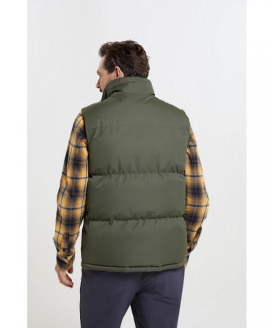 Rock Mens Insulated Vest Khaki $23.19 Jackets