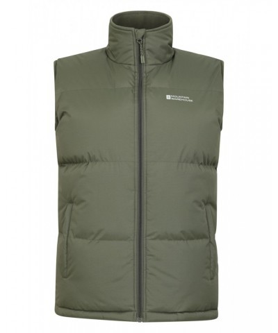 Rock Mens Insulated Vest Khaki $23.19 Jackets