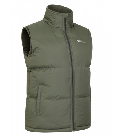 Rock Mens Insulated Vest Khaki $23.19 Jackets